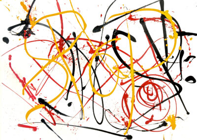 Stop - acrylic on canvas - 42 x 54 in - 2012 - GIULIANA MOTTIN