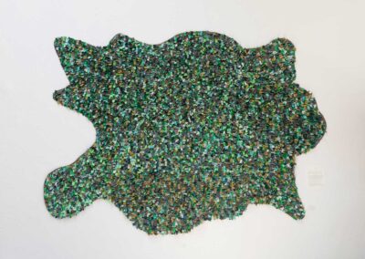 We Are One, 75 x 110 in - Recycled mixed textile fabric. Price: US$7.000,00